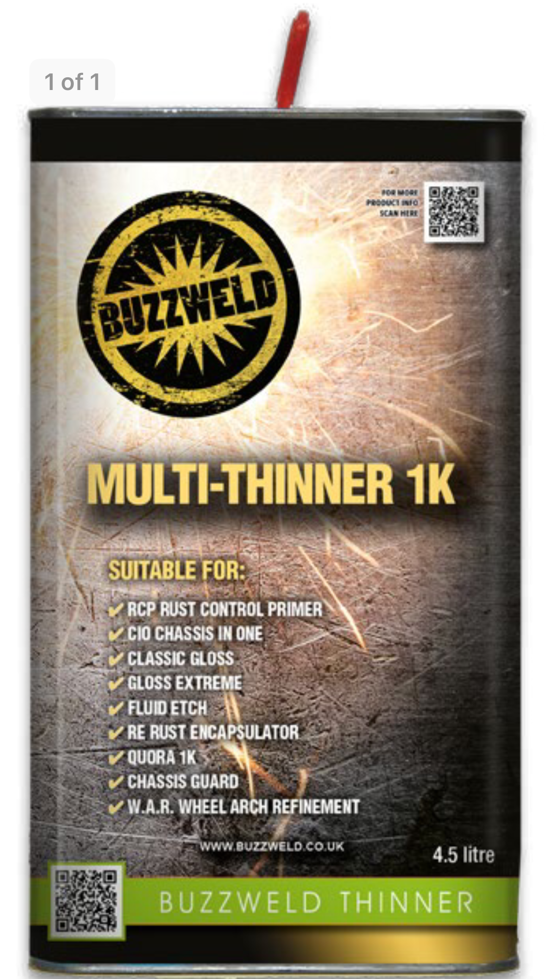 Buzzweld 1K Multi-Thinner