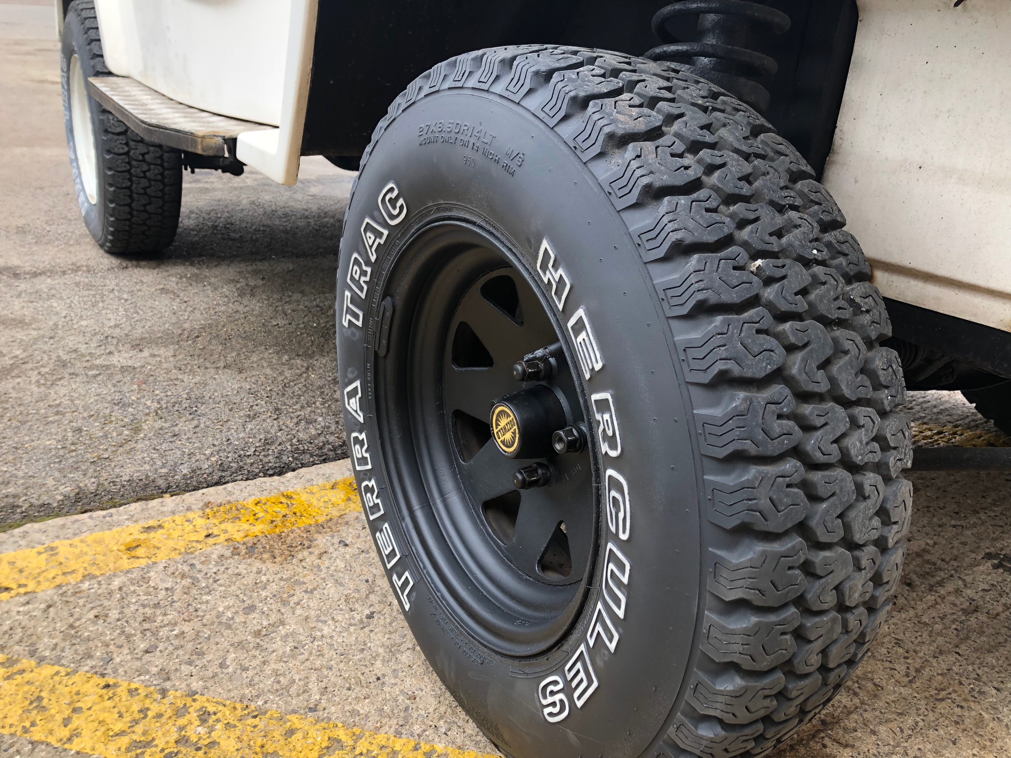 Blacking Tyres, and tidying up wheels