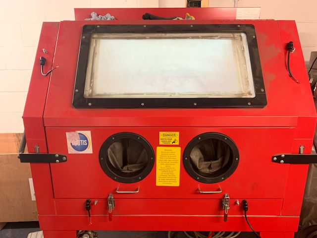 Diy Sand Blast Cabinet Light Upgrade Buzzweld Coatings