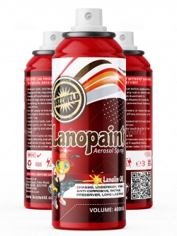 LanoPaint Lanolin Paint Underbody 400ML Aerosol