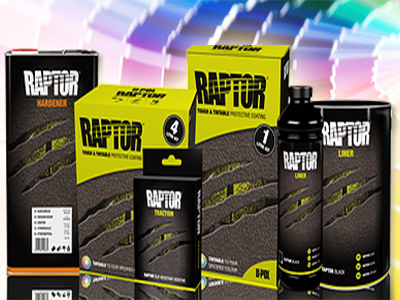 Upol Raptor Color Chart