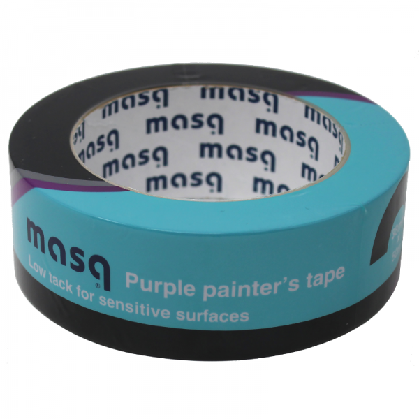 Masq Purple Painters Tape Low Tack 50MM x 50M Buzzweld Coatings