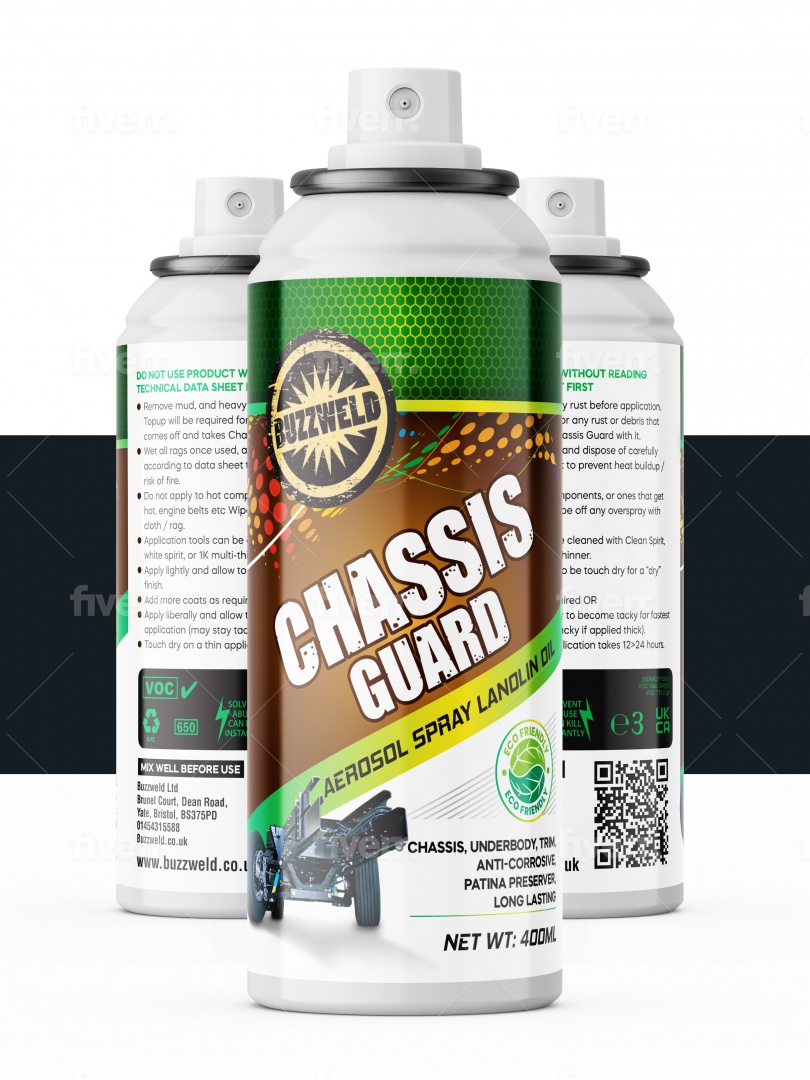 Chassis Guard Lanolin Oil Underbody Aerosol 400ml