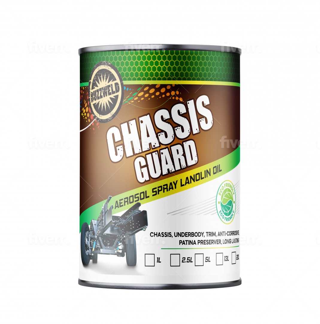 Chassis Guard Lanolin Oil Underbody 5L Tin