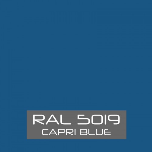 RAL 5019 Capri Blue tinned Paint Buzzweld Coatings