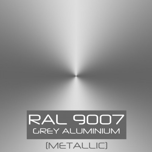 RAL 9007 Grey Aluminium Metallic tinned Paint