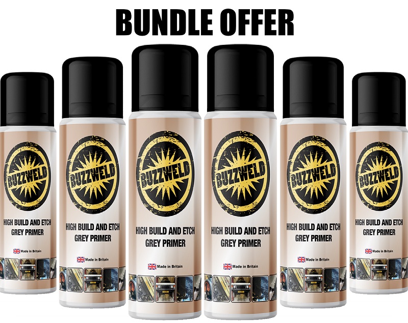 High Build Etch Primer Grey - 500ml Aerosol