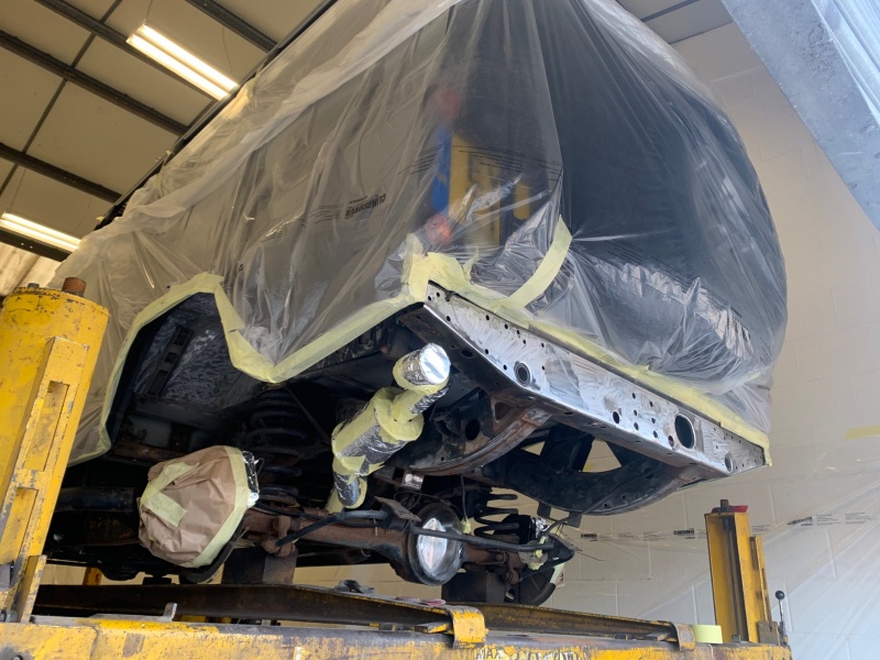 Classic Defender 110 Rustproofing