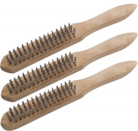 Wire Brush wooden handle