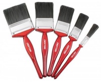 5 Piece Durable Paint Brush Set 12-60mm For All Paint Types